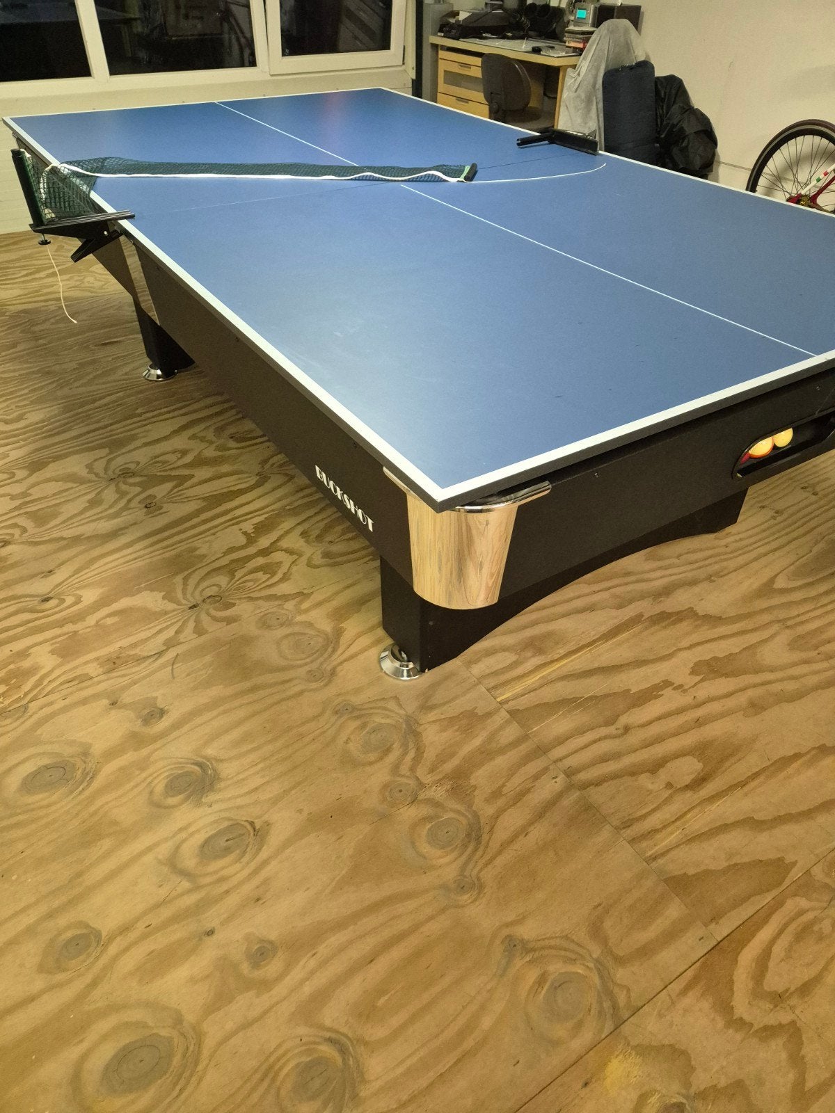 tafeltennisbladen voor op pooltafel met toebehoren, Ophalen, Zo goed als nieuw, Tafel Indoor, Wedstrijdformaat
