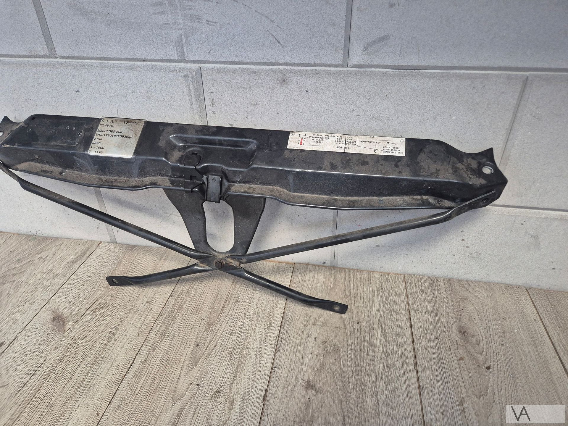 Voorfront Frontbalk paneel van Mercedes SL R129 1989 - 2002, Gebruikt, -, Ophalen of Verzenden, Bumper