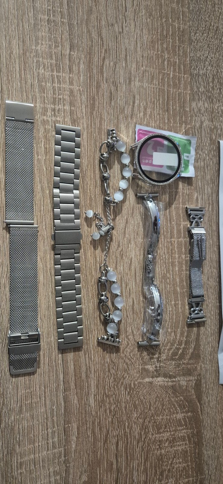 Samsung Galaxy Watch 7 (40mm) - Dames bandjes, Overige merken, Staal, Staal, Polshorloge