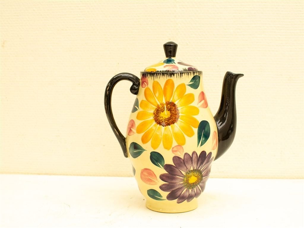 Boch porseleinen theepot 32364, Ophalen of Verzenden, Gebruikt, Aardewerk, Bord(en)