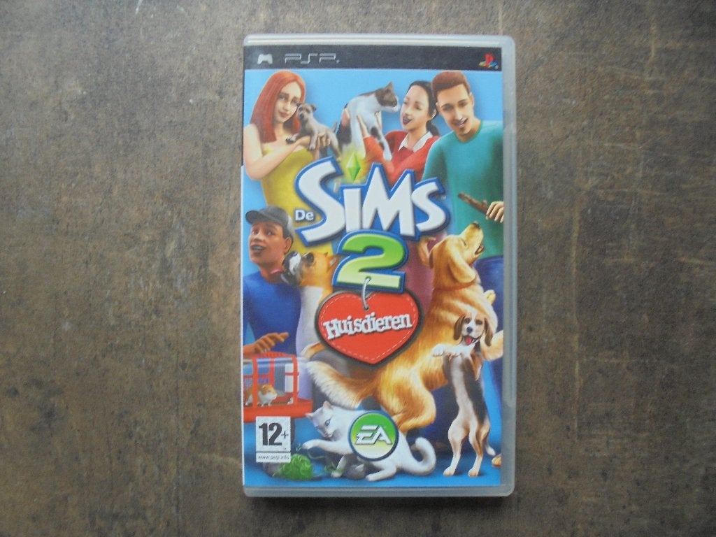 De Sims 2 Huisdieren voor PSP (zie foto's) IV, Spelcomputers en Games, Gebruikt, 1 speler, Ophalen of Verzenden, Vanaf 12 jaar
