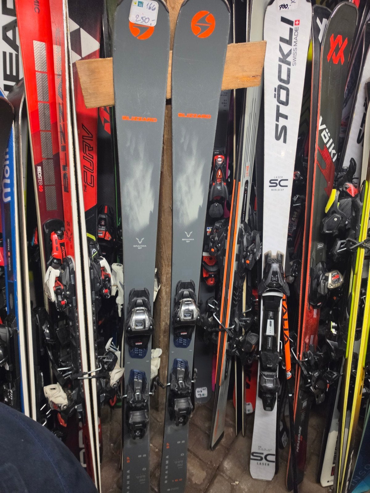 166cma blizzard brahma 82 all Mountain top skis, Overige merken, 160 tot 180 cm, Ophalen of Verzenden, Zo goed als nieuw