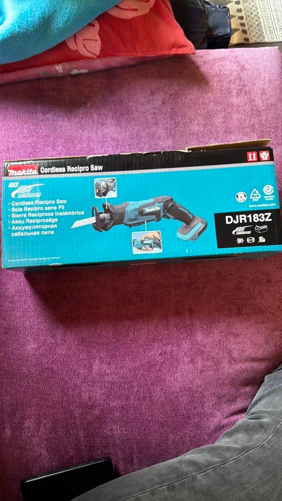 Makita | Reciprozaag, Ophalen of Verzenden, Zo goed als nieuw, Haakse handslijpmachine