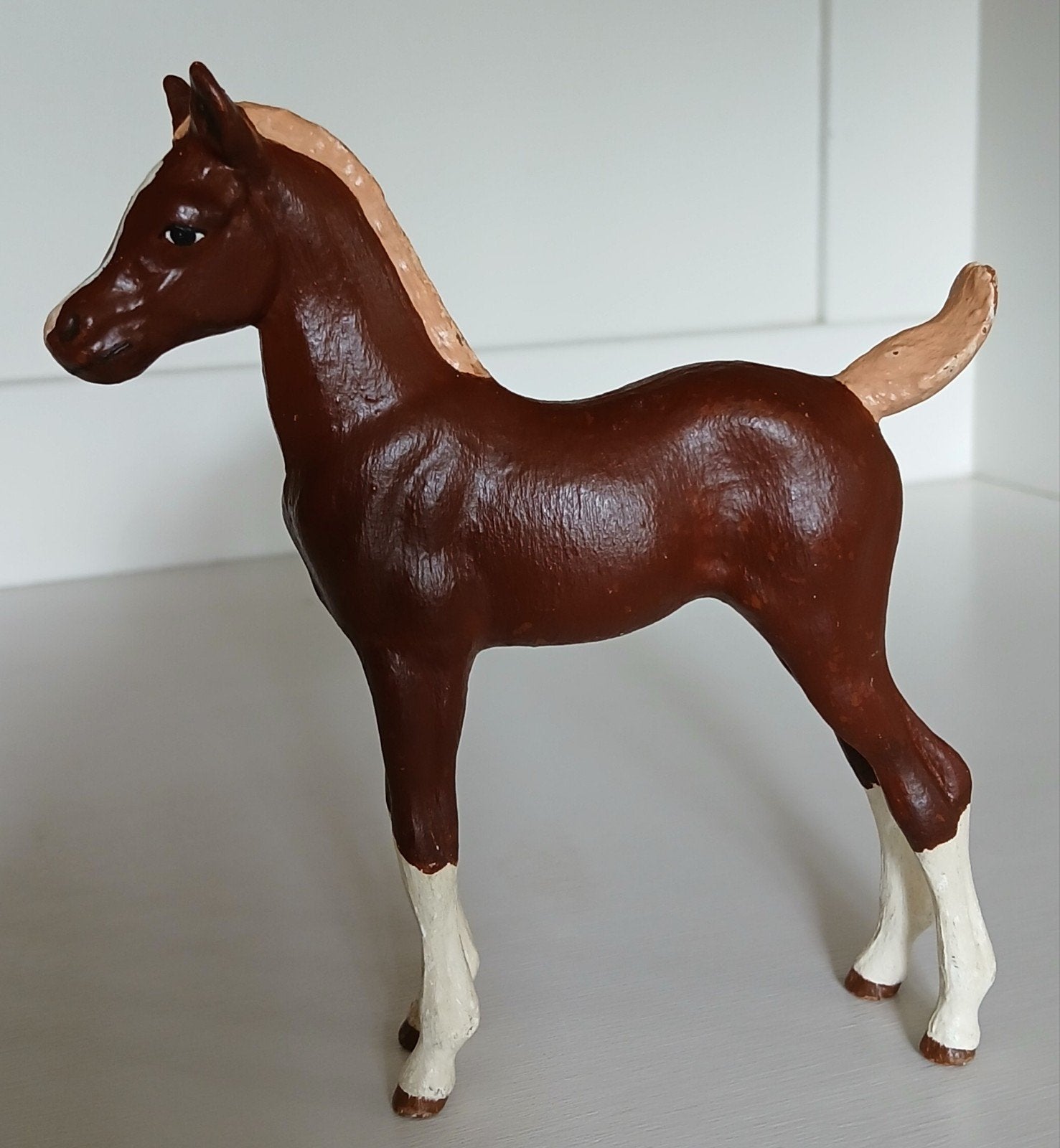 Breyer Classic Arabian Foal repainted, Verzamelen, Dierenverzamelingen, Ophalen of Verzenden, Zo goed als nieuw, Paard, Beeldje of Figuurtje
