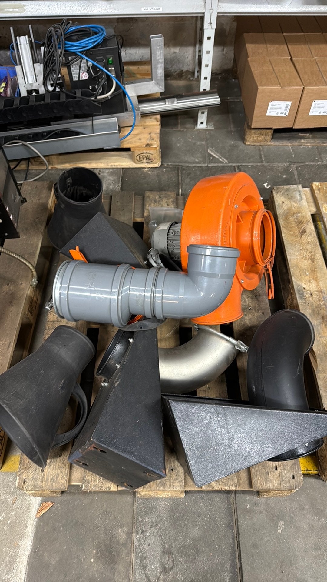 Kemper Afzuiging Afzuiger Lassen Dampen Rook Ventilator, Doe-het-zelf en Verbouw, Ventilatie en Afzuiging, Ophalen, Gebruikt, Afzuiger