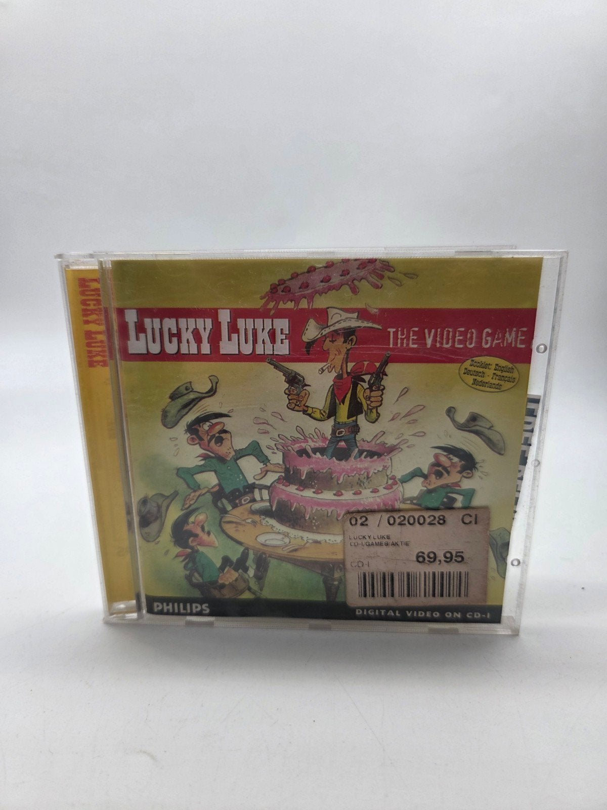 Lucky Luke: The Video Game (CD-i), Spelcomputers en Games, Avontuur en Actie, Philips Media, Eindhoven, Nederland, Info@philipsmedia.com