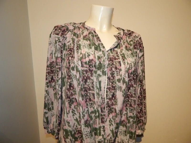 Iro blouse in print koortjes om te strikken sier 1 36/38, Maat 36 (S), Meerkleurig, Verzenden, Iro