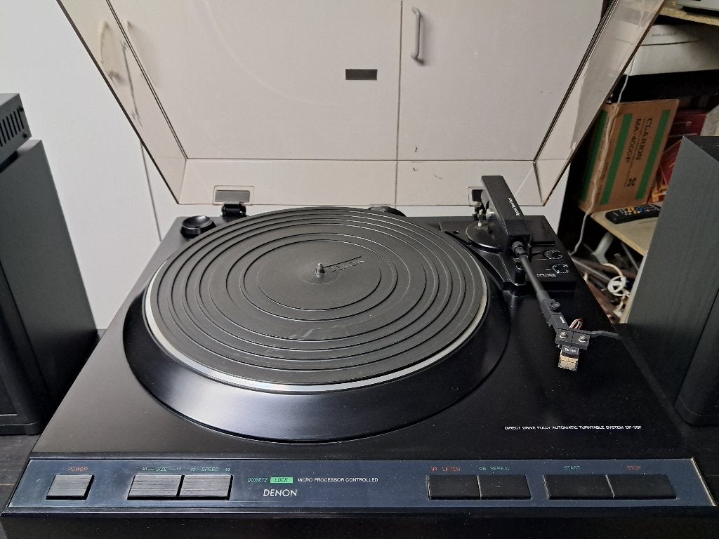 Platenspeler Denon DP-35F Volautomatisch Quartz., Ophalen, Zo goed als nieuw, Platenspeler, Overige merken