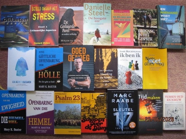 B2: christelijke boeken - roman -, Ophalen of Verzenden, Zo goed als nieuw, Diverse auteurs, Overige religies