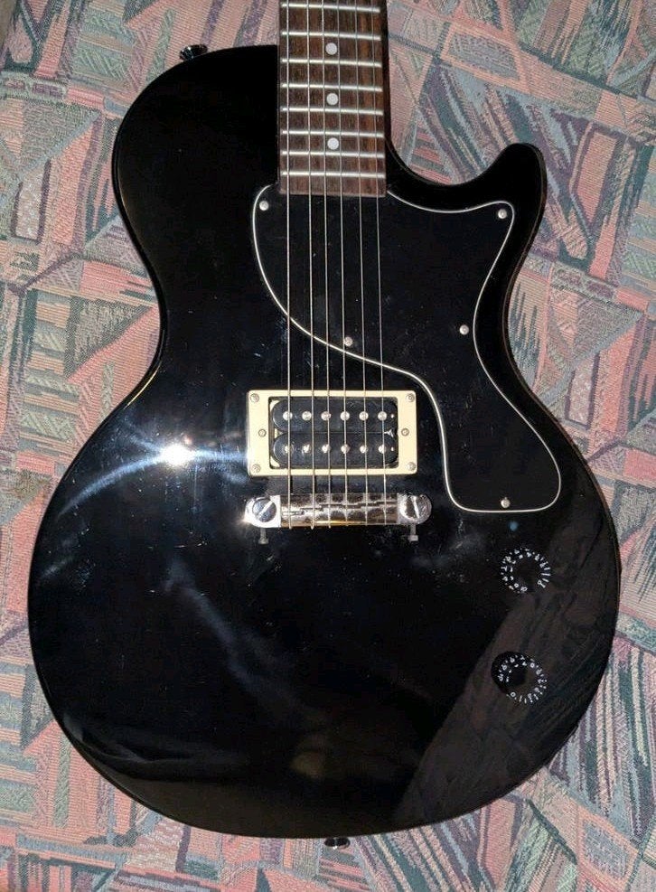 Epiphone Les Paul Junior elektrische gitaar, zwart, Muziek en Instrumenten, Ophalen of Verzenden, Gebruikt, Solid body, Epiphone
