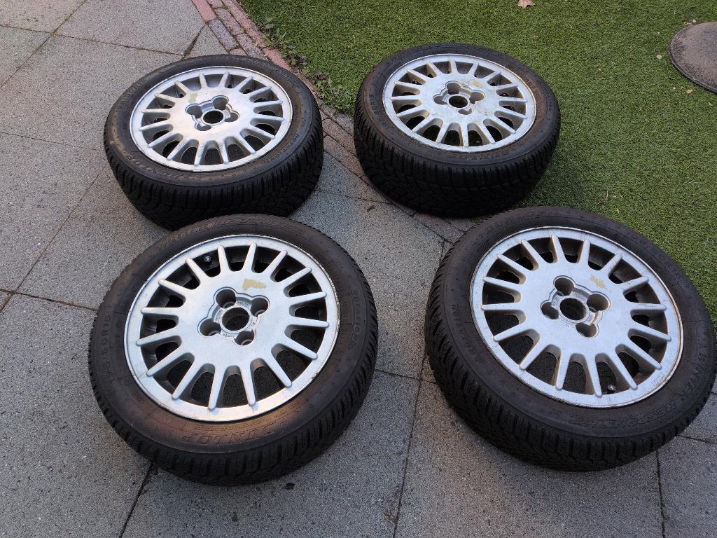 Velgen origineel Corrado G60 met 4 naafdoppen, Ophalen, Gebruikt, 15 inch, Velg(en)