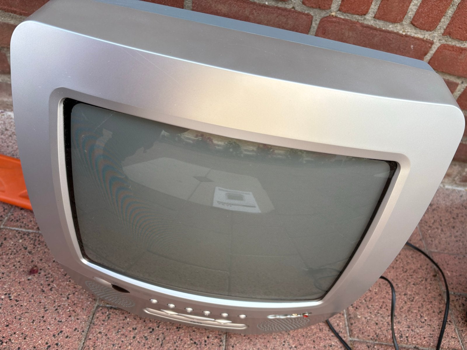 Akai CT-S14MTD-E3 14" (37cm) kleurentelevisie, Audio, Tv en Foto, Gebruikt, 50 Hz, Minder dan 40 cm, Ophalen