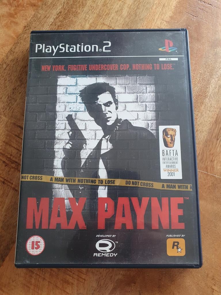 Max Payne PS2, Spelcomputers en Games, Games | Sony PlayStation 2, Gebruikt, Shooter, 1 speler, Ophalen of Verzenden