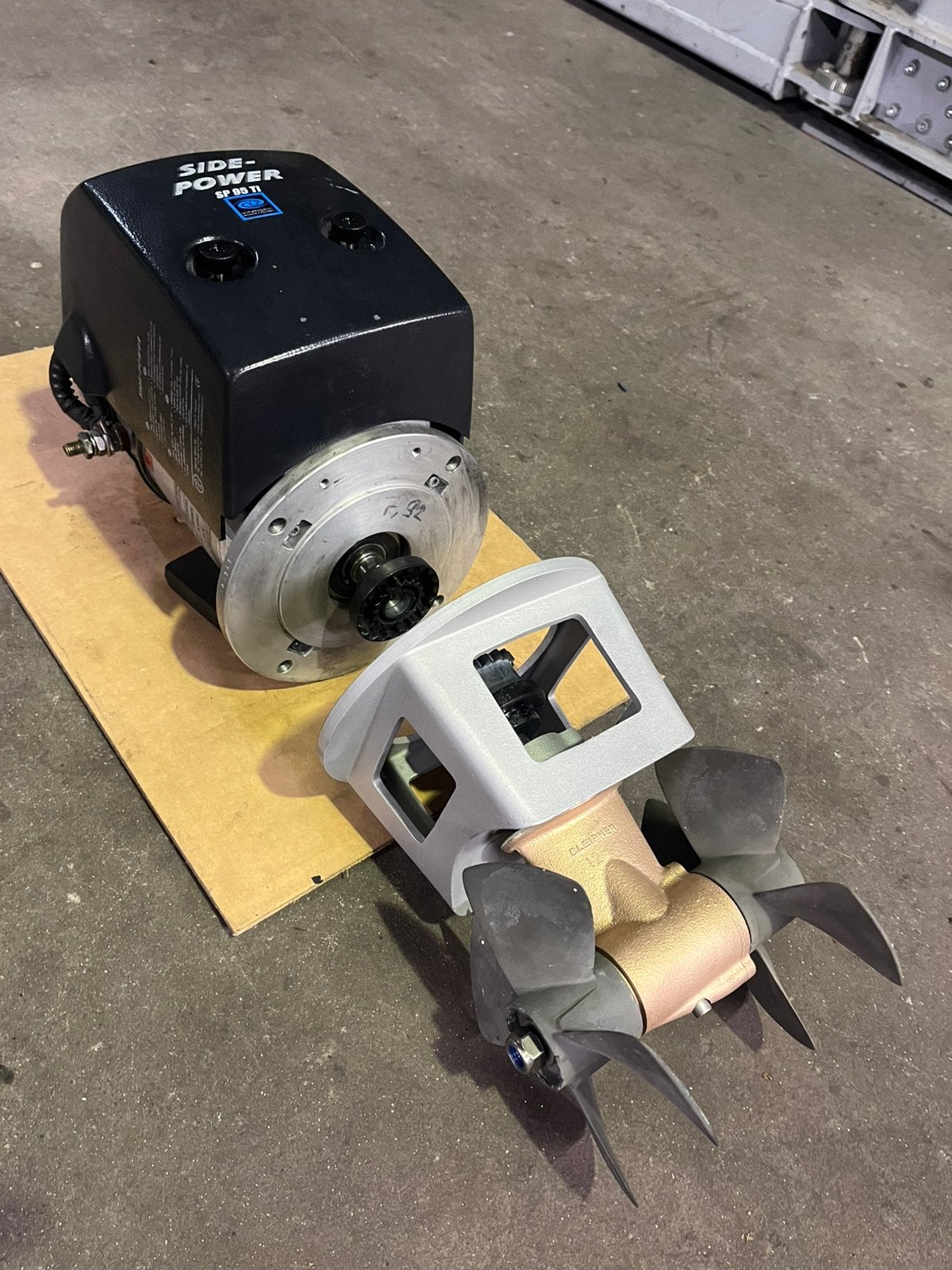 Sidepower boegschroef SP95TI 12volt, Watersport en Boten, Ophalen, Zo goed als nieuw, Motor en Techniek, Zeilboot of Motorboot