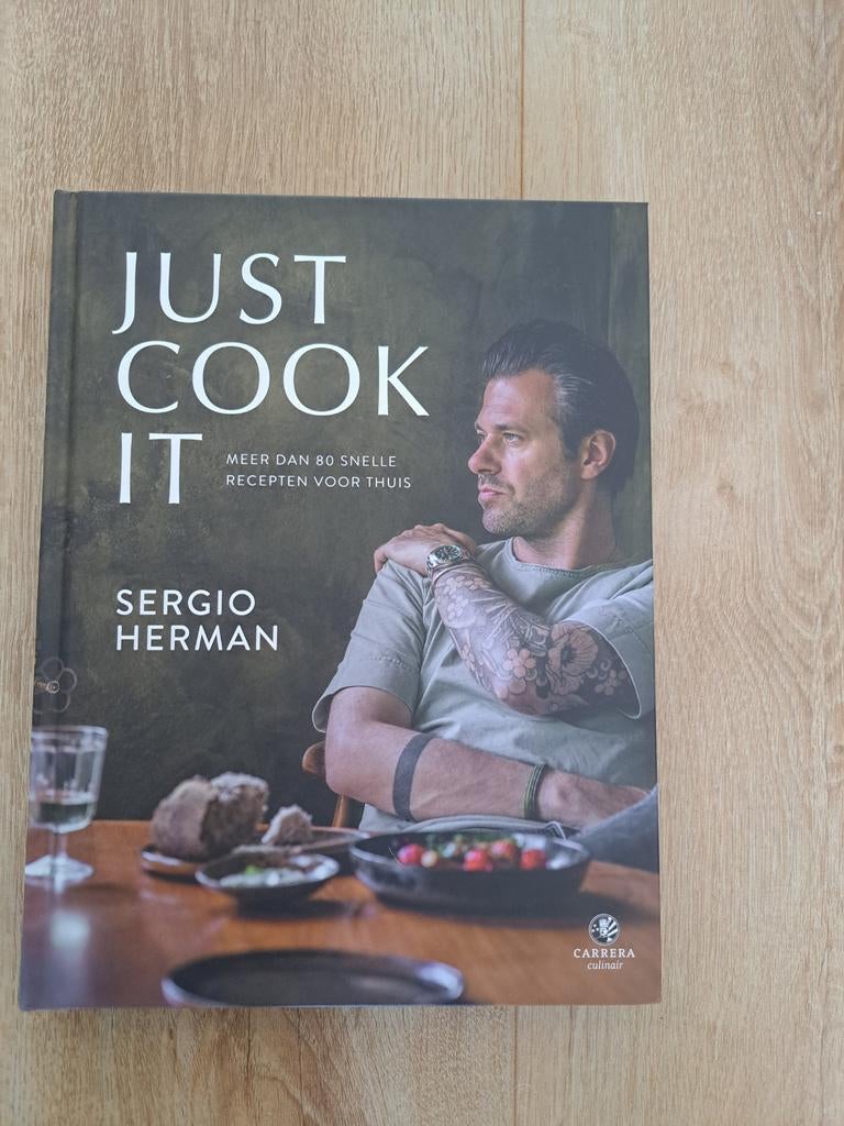 Just Cook it kookboek Sergio Herman nieuw bieden, Boeken, Kookboeken, Ophalen of Verzenden, Nieuw, Gezond koken