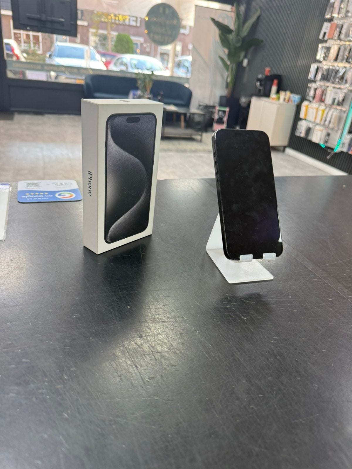 iPhone 15 Pro Max 256GB Zwart – Accu 100%, Ifixiteasy, Ophalen of Verzenden, Zo goed als nieuw, Info@ifixiteasy