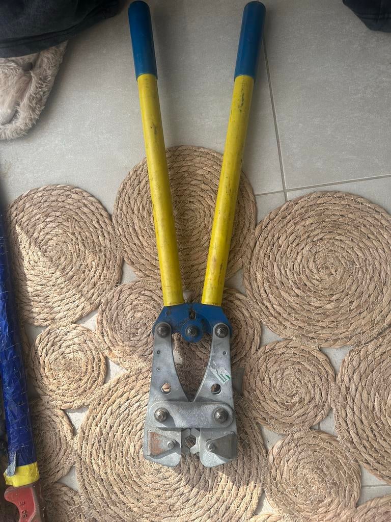 Klauke K08C Perstang - Kabelogen en Connectoren, Doe-het-zelf en Verbouw, Gereedschap | Handgereedschap, Ophalen, Gebruikt