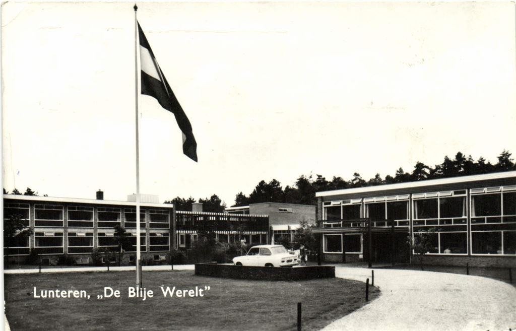 Lunteren, De Blije Werelt - Daf - 1972 gelopen, Ophalen of Verzenden, 1960 tot 1980, Gelopen, Gelderland