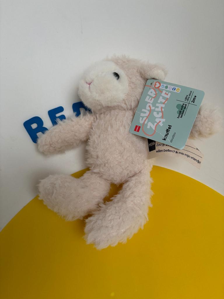 K1199 hema schaap schaapje wit, Ophalen of Verzenden, Nieuw, Overige typen