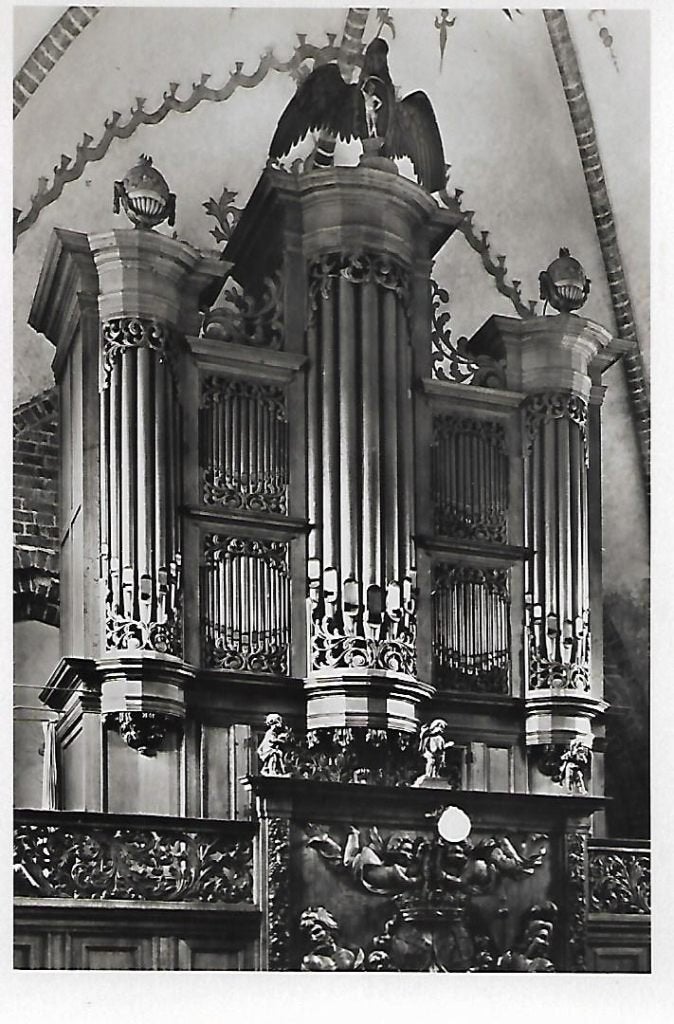 Stedum- -Orgel N.H.Kerk., Verzenden, 1960 tot 1980, Ongelopen, Groningen
