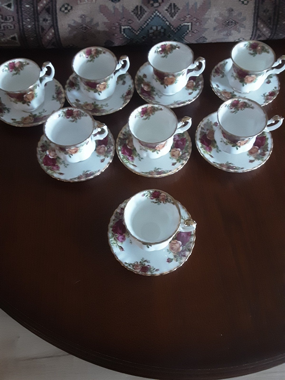 Royal Albert 8 dames kop en schotels OCR, Ophalen of Verzenden