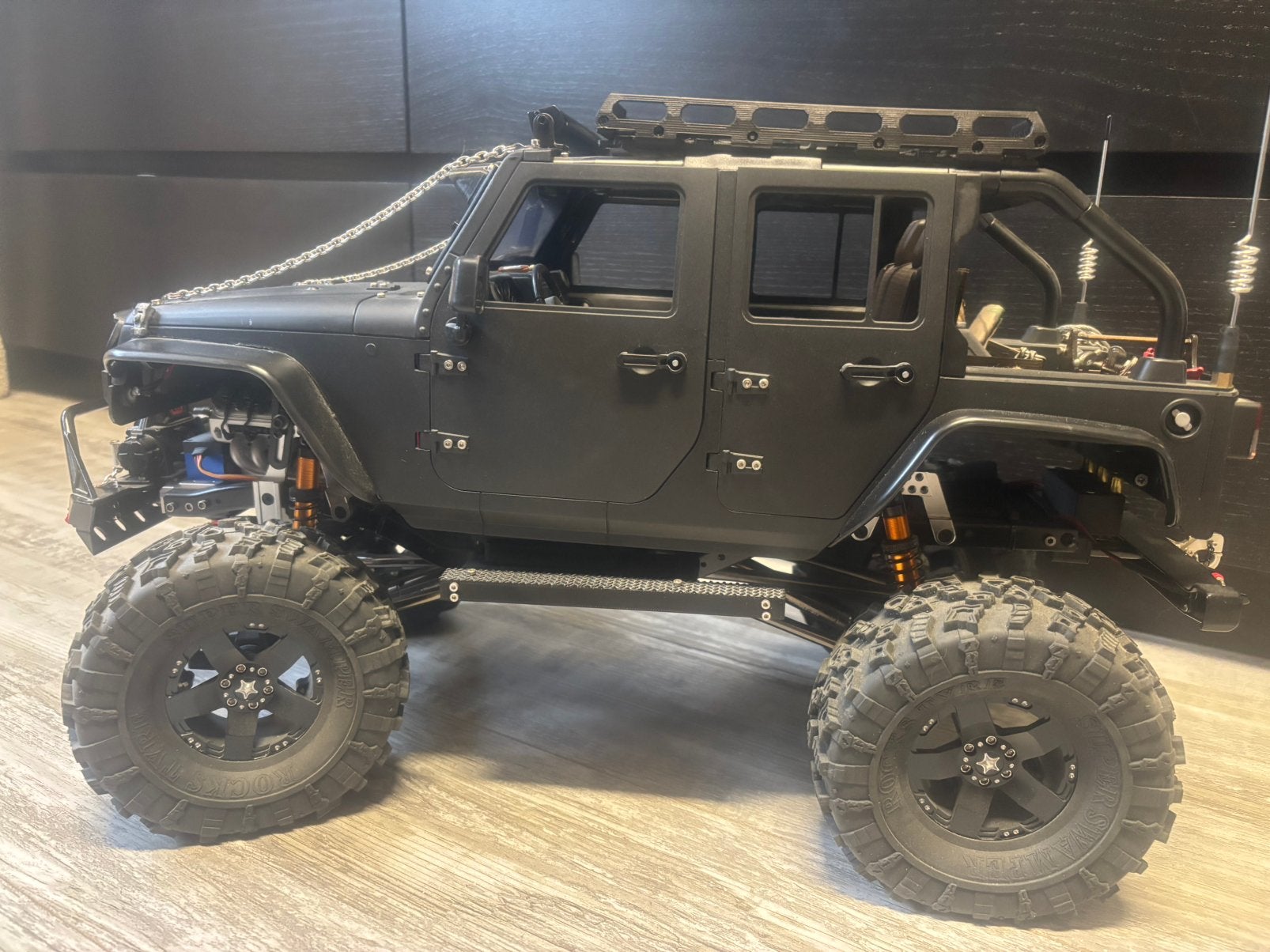 Mooie 1/10 Crawler volledig injora parts en Traxxas, Hobby en Vrije tijd, Auto offroad, Nieuw, Schaal 1:10, Ophalen