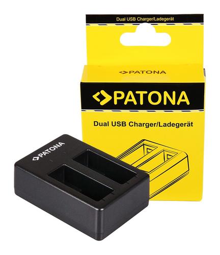 Dual Quick-Charger GoPro Hero 8 7 6 5 incl. Micro-USB cable, Verzenden, Nieuw