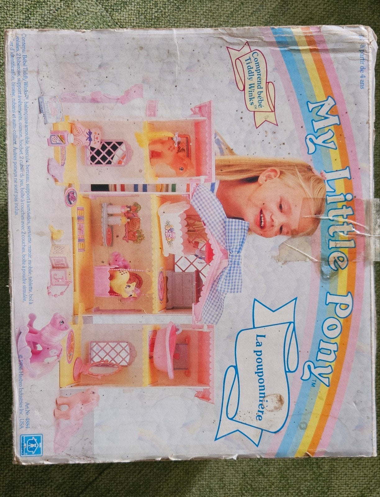 Vintage My Little Pony Baby Dollhouse met accessoires, Ophalen
