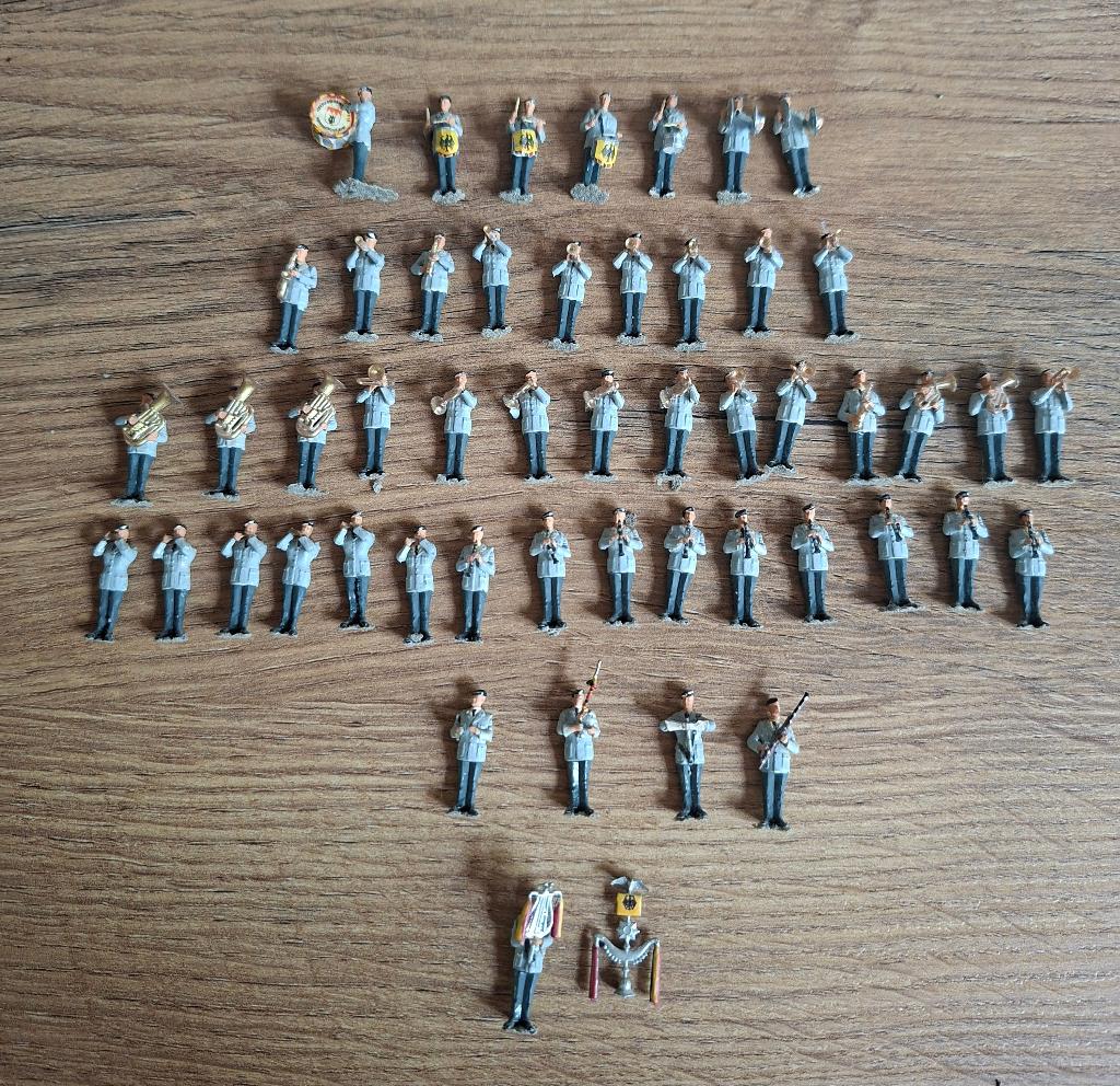HO Bundeswehr Muziekkorps zie omschrijving, Overige merken, Gelijkstroom of Wisselstroom, Overige typen, Ophalen of Verzenden