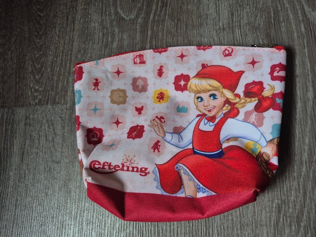 Efteling Roodkapje toilettas, Sieraden, Tassen en Uiterlijk, Ophalen of Verzenden, Nieuw, Rood, Meisje