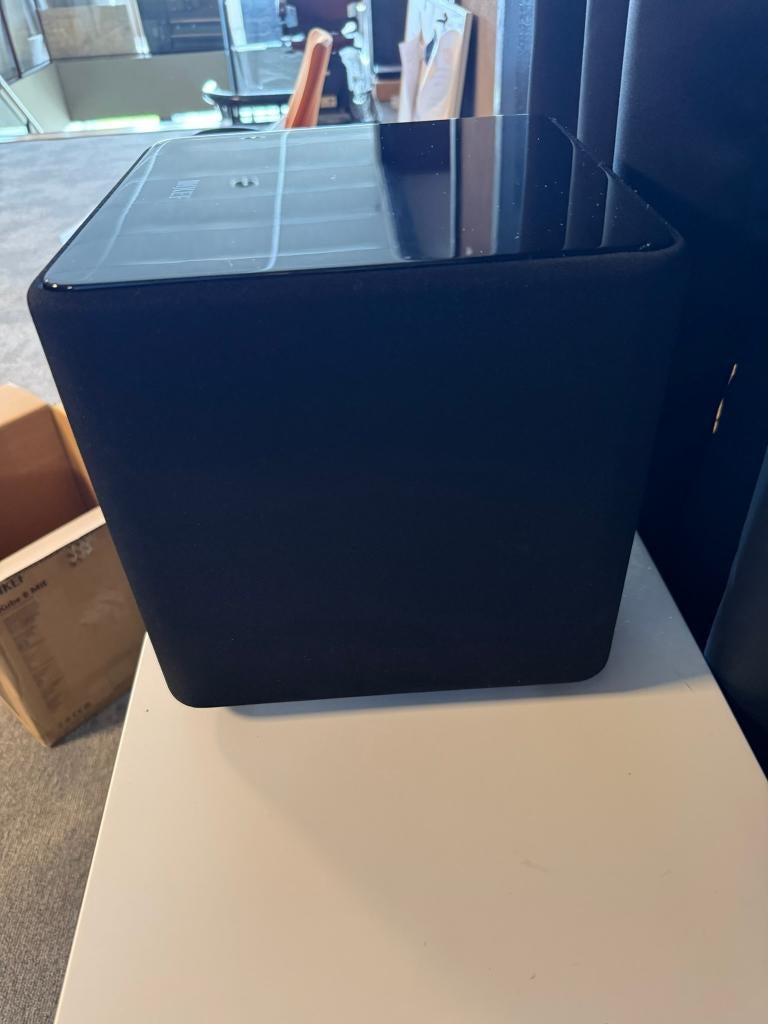 KEF Kube 8 MIE Subwoofer - Zwart - NIEUW (Dealer + Garantie), Audio, Tv en Foto, Luidsprekers, Ophalen of Verzenden, Nieuw, Subwoofer