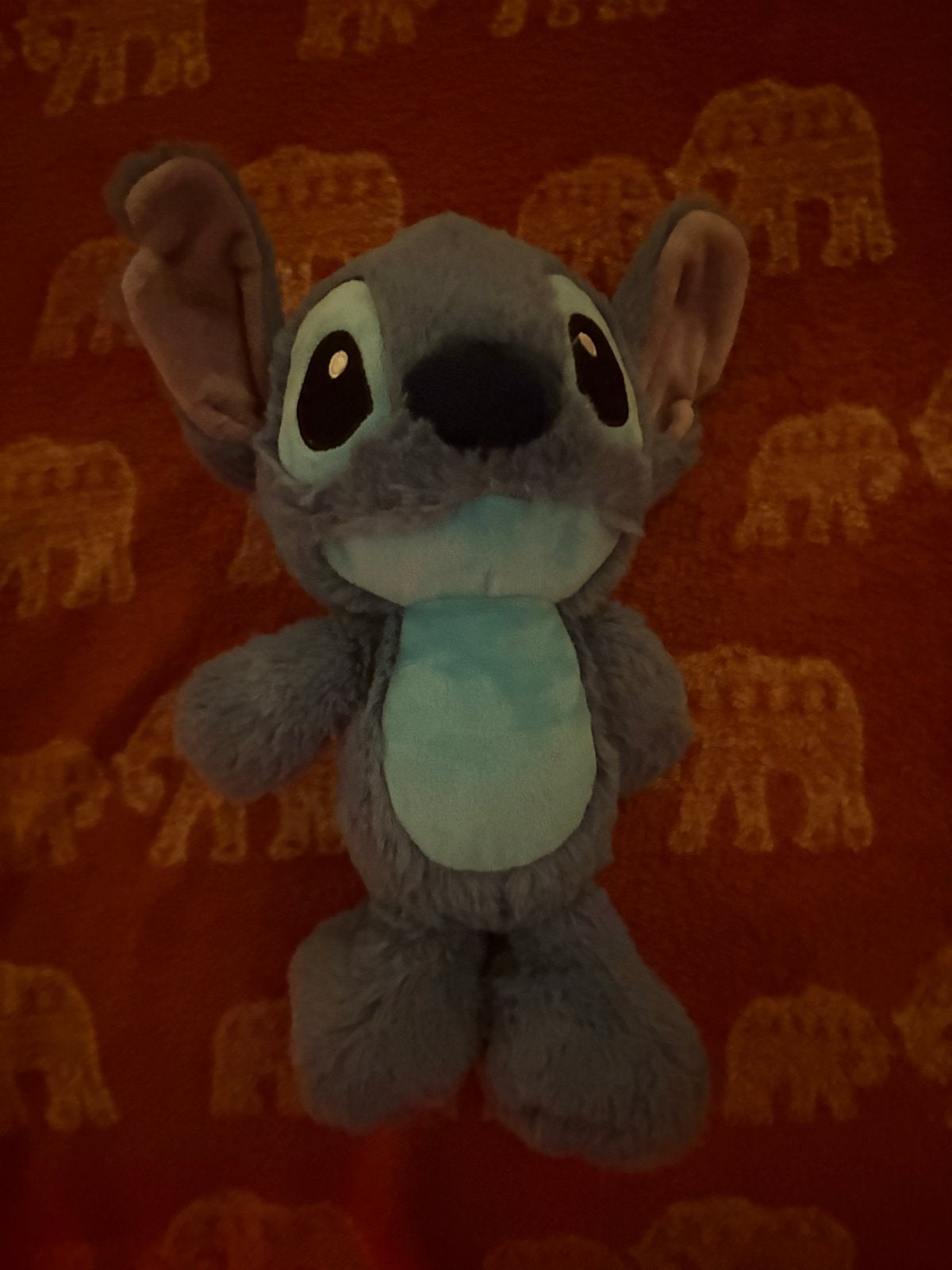 Disney Stitch Knuffel - Zo goed als nieuw, Disney, Overige typen, Blauw, Ophalen of Verzenden