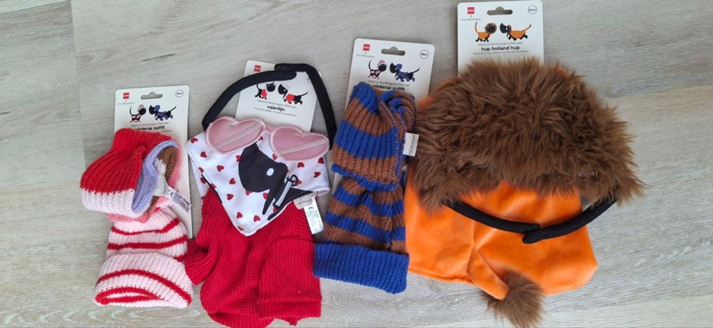Verkleed setjes voor takkie of siepie., Kinderen en Baby's, Speelgoed | Knuffels en Pluche, Ophalen of Verzenden