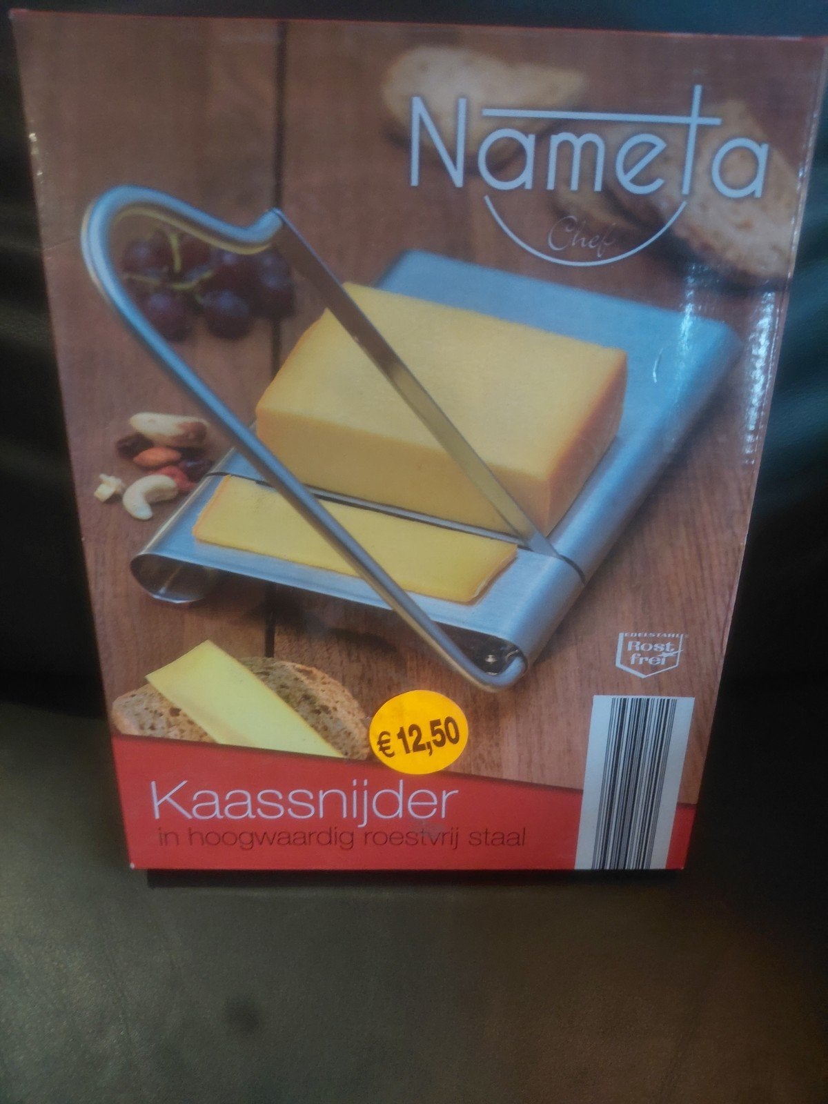 Nameta Chef Kaassnijder - Hoogwaardig Roestvrij Staal, Overige typen, Ophalen of Verzenden, Metaal, Overige merken