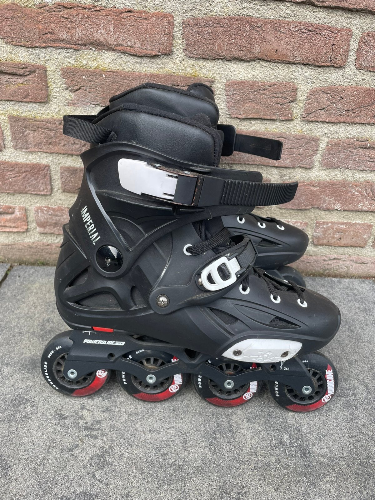 Powerslide Imperial Inline skates - maat 41/42, Ophalen, Zo goed als nieuw, Powerslide