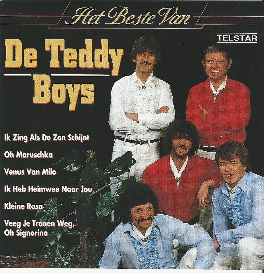De Teddy Boys ‎– Het Beste Van De Teddy Boys=TELSTAR = 11,99, Ophalen of Verzenden, Zo goed als nieuw, Levenslied of Smartlap