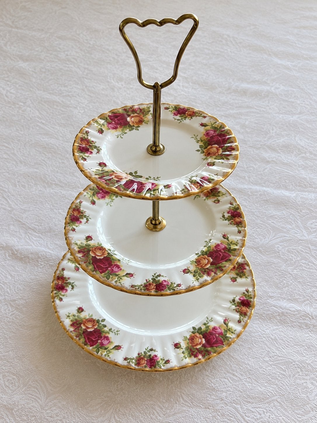 Etagère Royal Albert, Ophalen