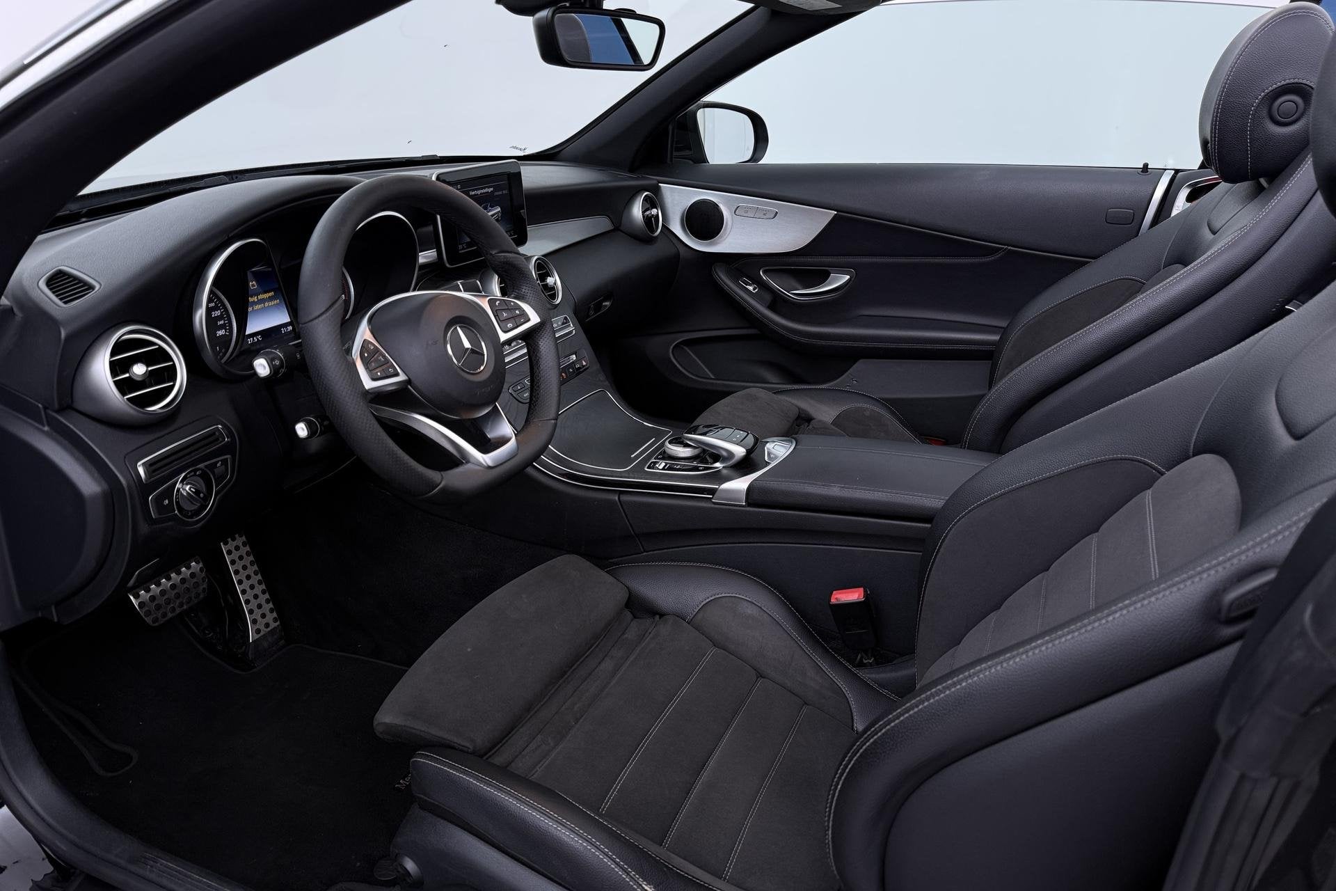 Mercedes-Benz C-klasse Cabrio 200 Edition 1 | AMG-Line | Nek, Auto's, Automaat, Achterwielaandrijving, 4 cilinders, Cabriolet