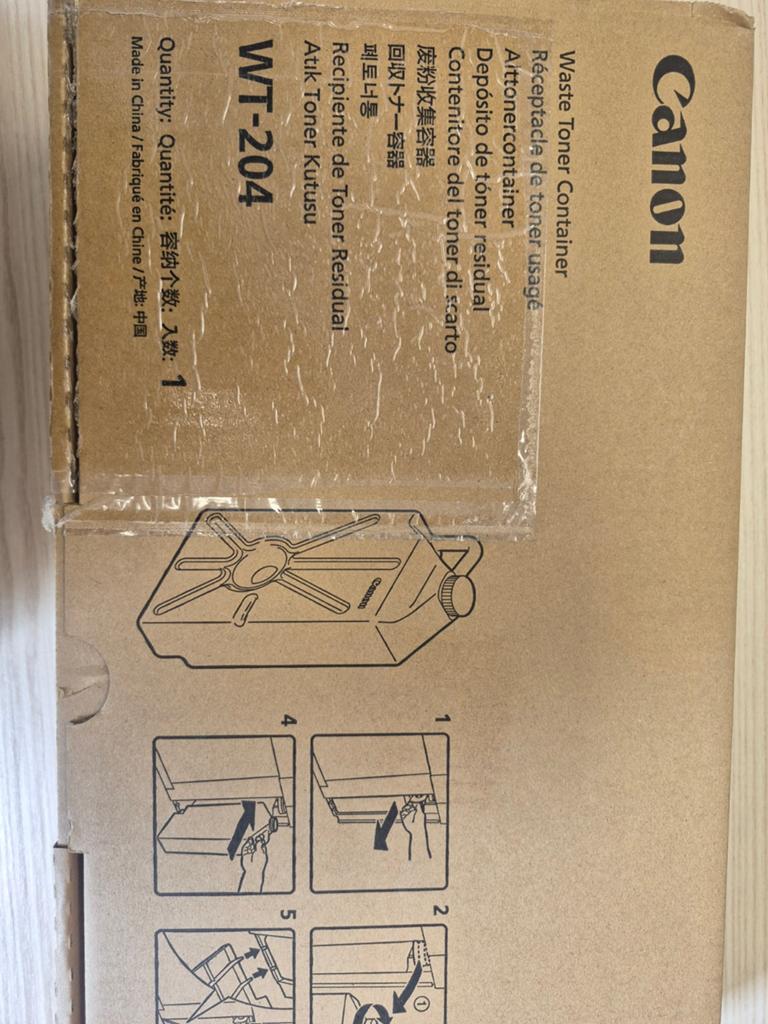 Canon WT-204 Afvaltonercontainer - Nieuw in doos, Computers en Software, Printerbenodigdheden, Nieuw, Toner, Ophalen