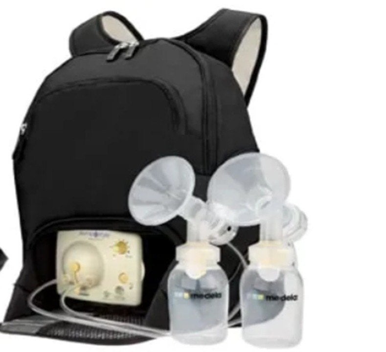 Borstkolfset medela pump in style advanced met koel-rugzak., Gebruikt, Borstkolf, Ophalen of Verzenden, Medela
