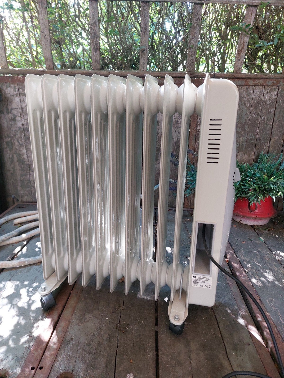 Sencys Oliegevulde Radiator 2500W, Ophalen, Radiator, 30 tot 80 cm