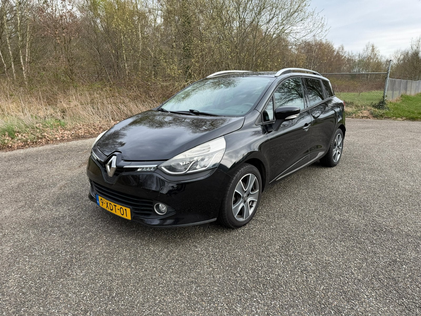 Renault Clio 1.2 TCE 88KW Estate EDC 2014 Zwart, Euro 5, Stof, Zwart, 4 cilinders
