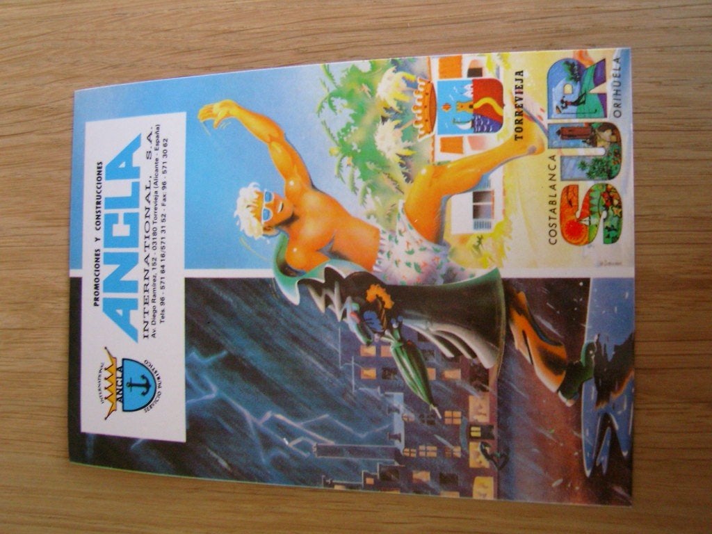 sticker strip regen naar zon torrevieja costablanca spanje *, Ophalen, Zo goed als nieuw