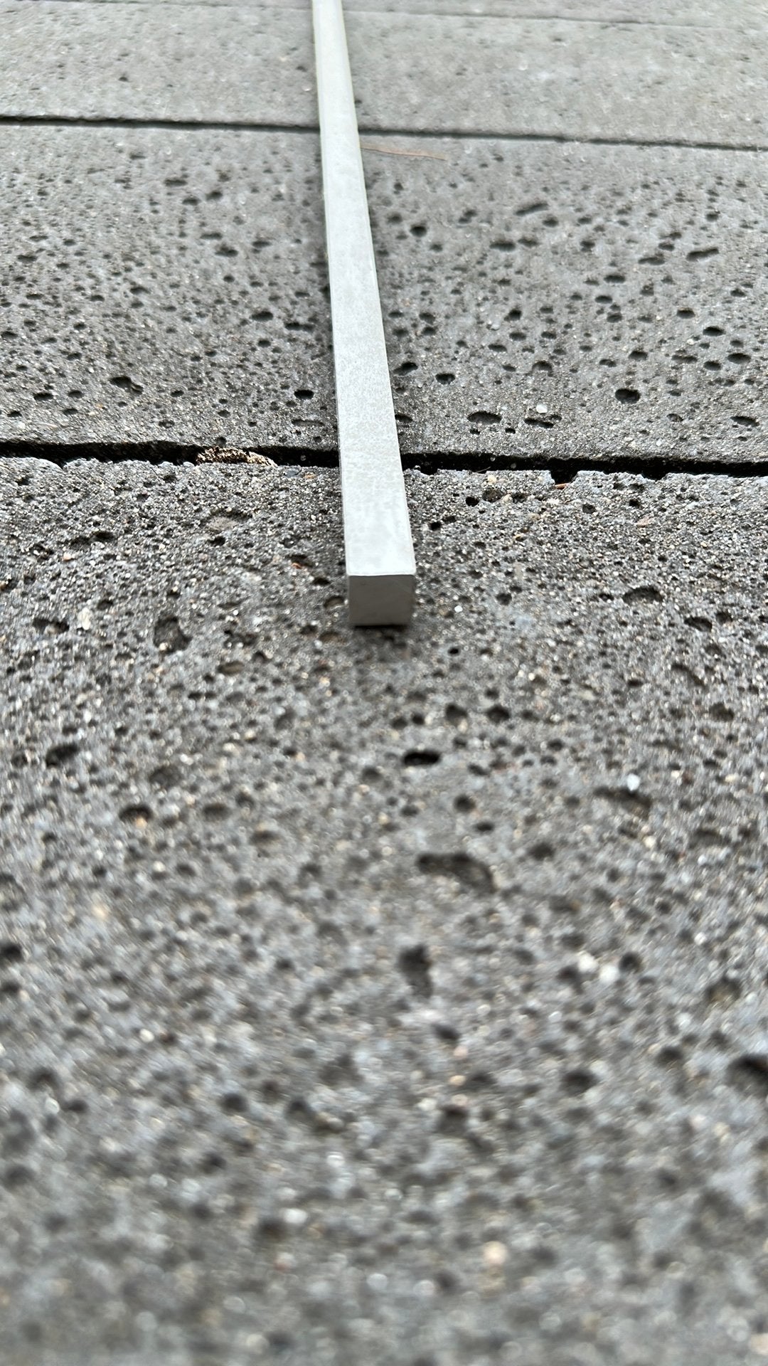 6m aluminium staaf vierkant 10mm staf/profiel/strip, Doe-het-zelf en Verbouw, Ophalen, Gebruikt, Aluminium