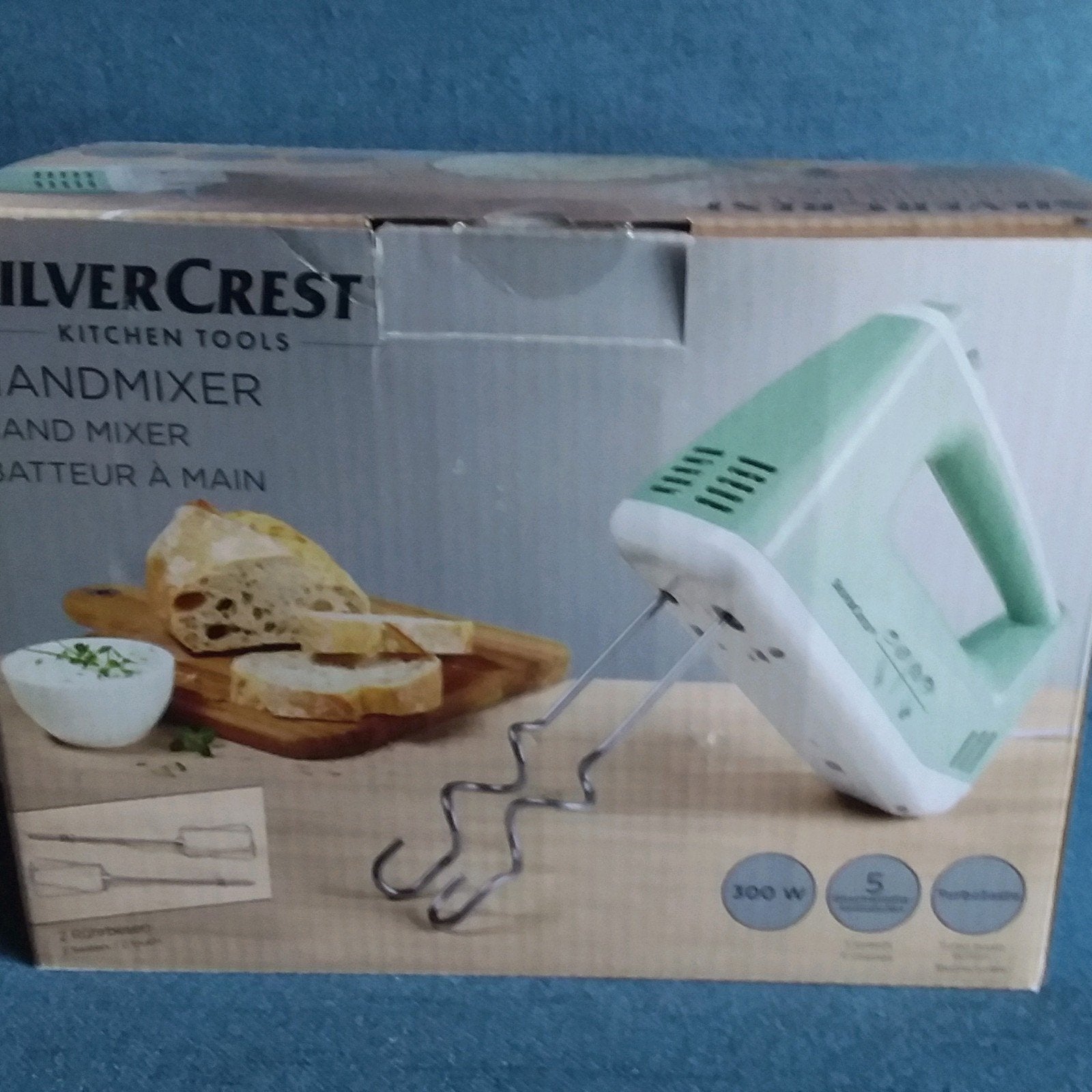 Handmixer NIEUW, Minder dan 1 liter, Ophalen of Verzenden, Nieuw, 3 snelheden of meer