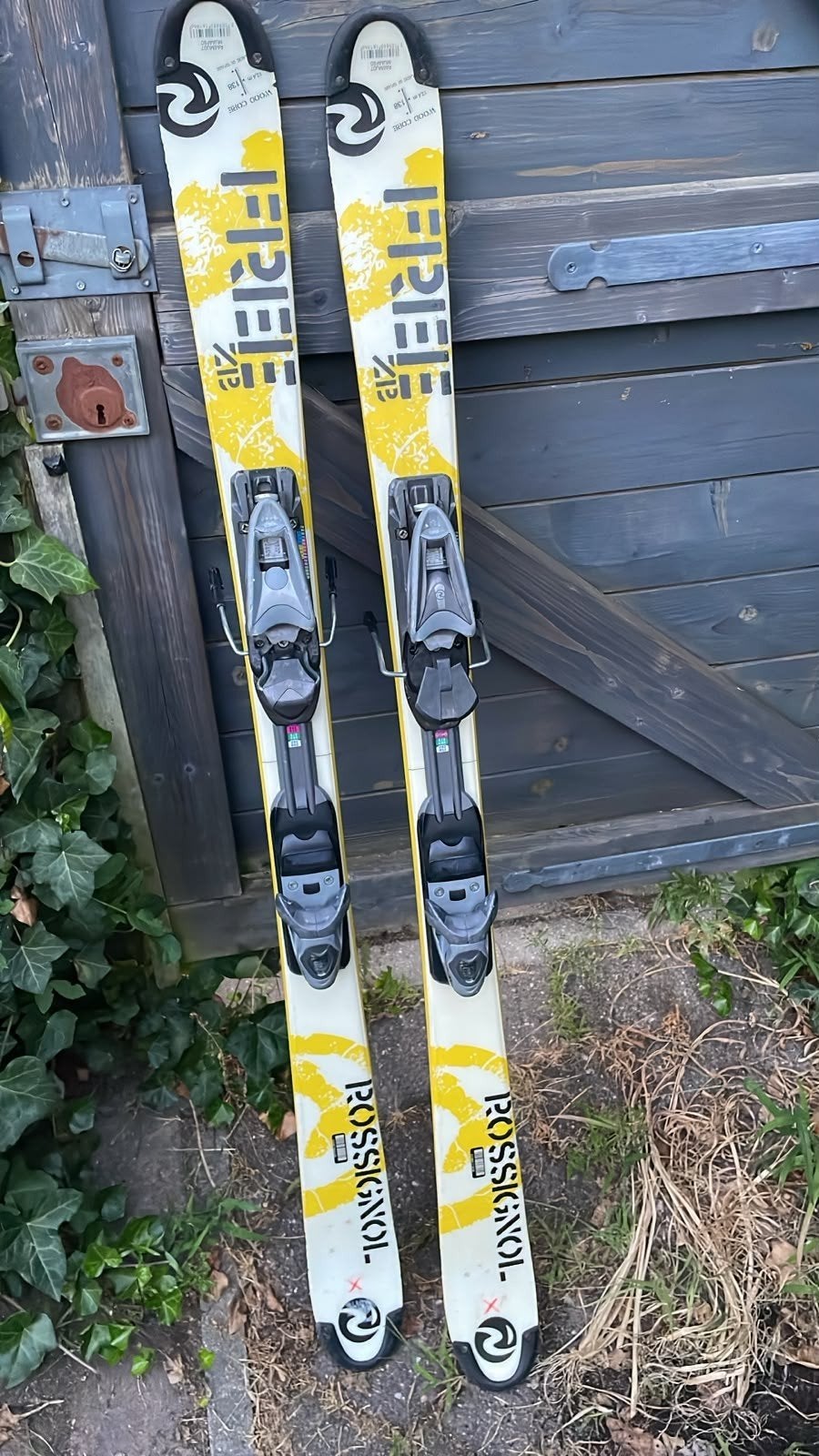 Rossignol I-Free Ski's - 138 cm - Zo goed als nieuw, 100 tot 140 cm, Rossignol, Ophalen of Verzenden, Zo goed als nieuw