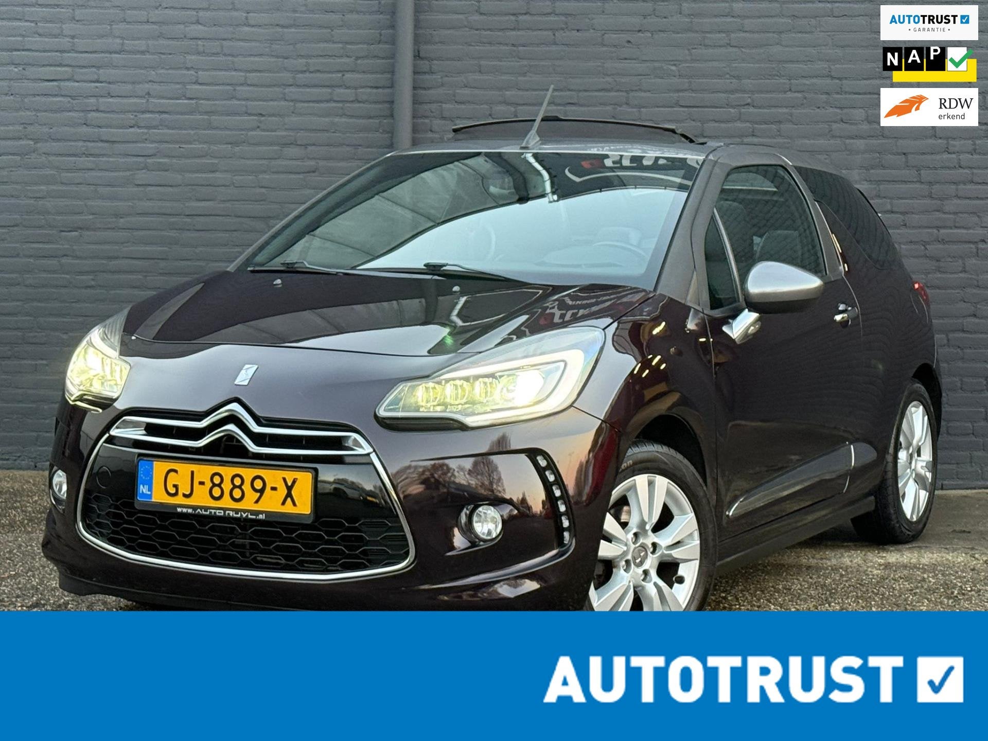 Citroen DS DS3 Cabrio 1.2 PureTech So Chic NAVI|CAMERA|PDC|C