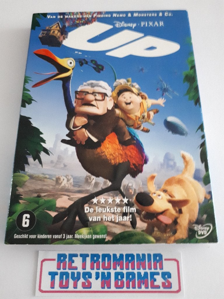 dvd animatie - disney pixar up, Alle leeftijden, Verzenden, Zo goed als nieuw, Amerikaans