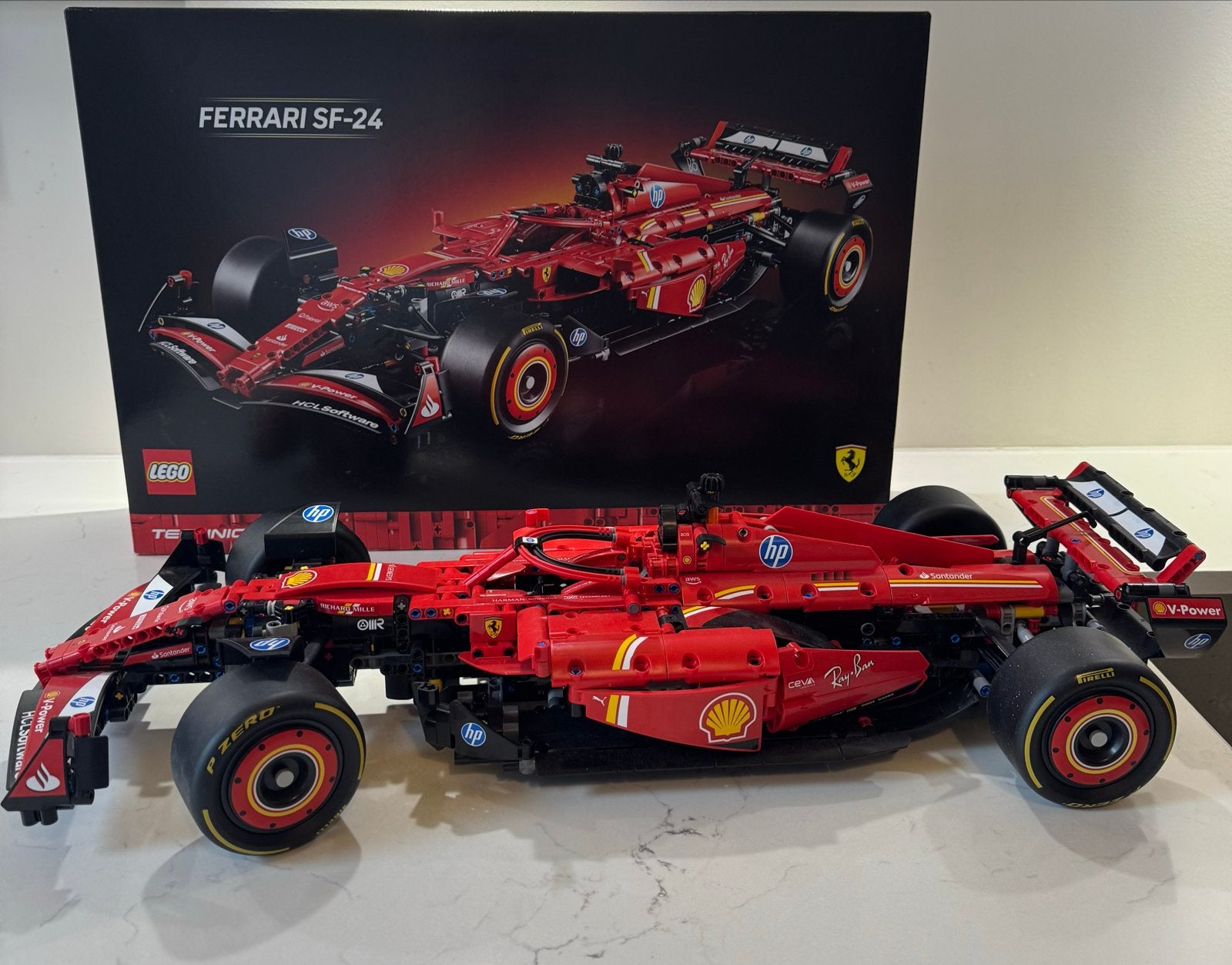 Lego Technic Ferrari SF-24 F1 Raceauto (42207), Ophalen, Zo goed als nieuw