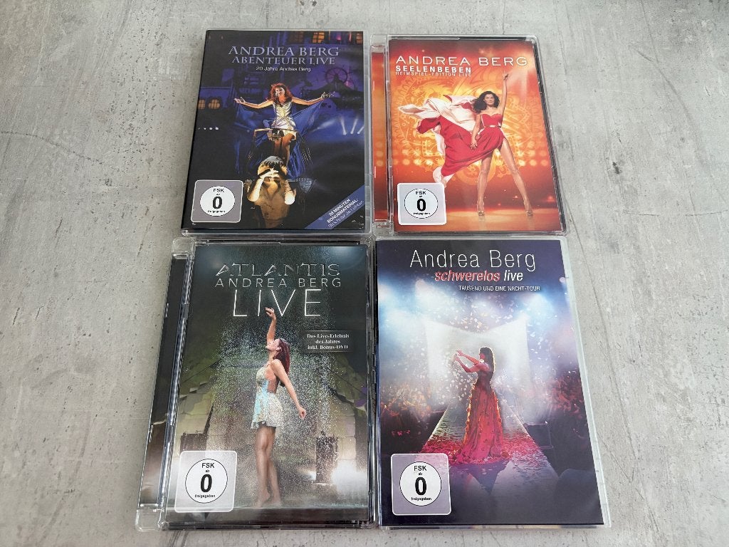 Andrea Berg 4x DVD, Alle leeftijden, Ophalen of Verzenden, Zo goed als nieuw